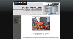 Desktop Screenshot of ipsi-international.com